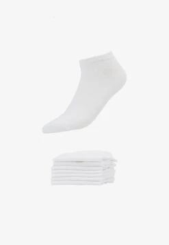 Pier One 7 PACK - Socken - White/black -Pier One 217411fe169649c2b3fe48dc63b95bd8