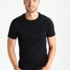 Pier One T-Shirt Basic - Black 1 Pier One T-Shirt Basic - Black -Pier One 240072a406dd48c99e12c4f14a21d70a