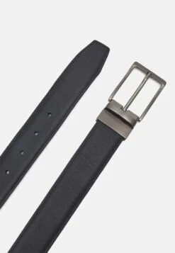 Pier One LEATHER - Gürtel Business - Black/brown -Pier One 29e209d267734308ac4ad71ead693c09