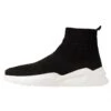 Pier One Sneaker High - Black/white 2 Pier One Sneaker High - Black/white -Pier One 4342a0b5233f410490c9a01fd2bd348f
