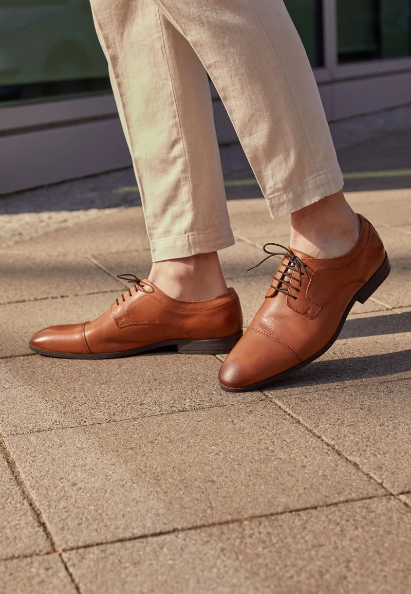 Pier One LEATHER - Business-Schnürer - Cognac 5 Pier One LEATHER - Business-Schnürer - Cognac – Bild 3