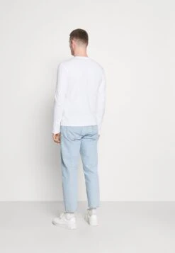 Pier One 5 PACK - Langarmshirt - White/dark Blu/grey -Pier One 501e285d599547fa8b3d97a7168757c4