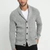 Pier One Strickjacke - Mottled Dark Grey -Pier One 6b72e6eb7c8c463ebf030f5268848726