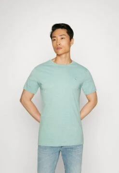 Pier One 5 PACK - T-Shirt Basic - Mottled Blue/light Green/off-white -Pier One a860309a8a4e4663bcbed72cc86372f3