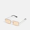 Pier One UNISEX - Sonnenbrille - Silver-coloured, Orange -Pier One b33976f6e44349a1b7687bc073608575