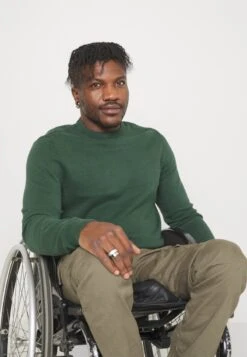 Pier One Strickpullover - Dark Green -Pier One be54916fc9d54f10a9831041a0577849