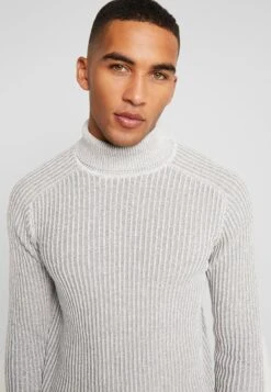 Pier One Strickpullover - 111 - Mottled Light Grey 11 Pier One Strickpullover - 111 - Mottled Light Grey -Pier One d1774a40fde44346aea6a7dd67f4ca51