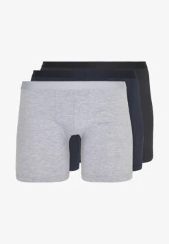 Pier One 3 PACK - Panties - Grey/black/blue -Pier One d40c8d42454f469ea2c254012617aa1f