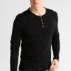 Pier One Langarmshirt - Black -Pier One e058243a8e774966b0e6878733b2791a