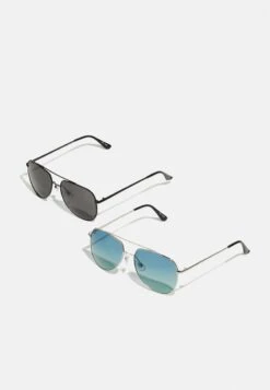 Pier One 2 PACK - Sonnenbrille - Black/blue -Pier One e0eac7f8f57c4585b786e354fd010712 1