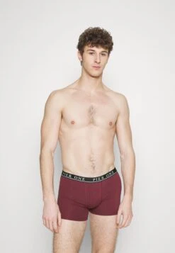 Pier One 5 PACK - Panties - Beige/green/bordeaux -Pier One e6d291a2721249bc8ba1cf0e09e3ab7d