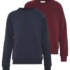 Pier One 2 PACK - Sweatshirt - Dark Blue/bordeaux 2 Pier One 2 PACK - Sweatshirt - Dark Blue/bordeaux -Pier One e8ca40f9b80c4f6f9ec83d1f66be0f35